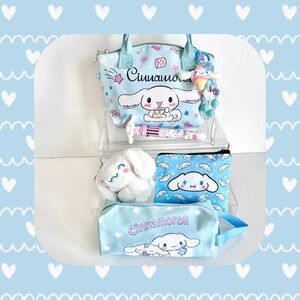 🩵(CIN332) Cinnamoroll Adorable 6-Piece Purse Bundle!